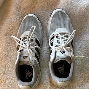 Adidas Gray and Black Athletic Shoes